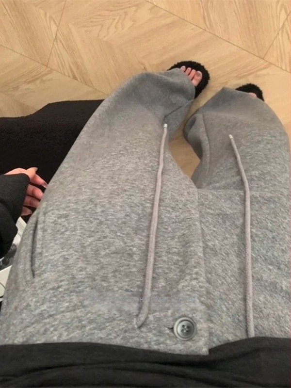 Женски широки панталони, полиестер 95%+, микроеластичност, ниска талия, удебелени