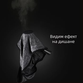 Унисексов летен турбан от ледено копринено платно за UV защита при колоездене – прахоустойчив, warp-knit тъкан
