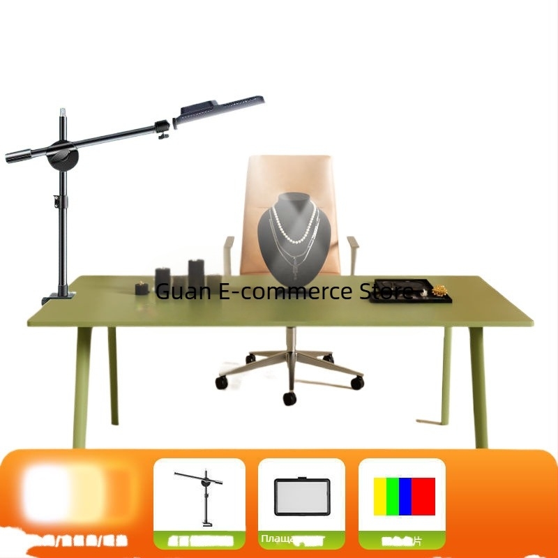 LED светлина за настолна фотография на бижута – три температури на светлината, под 10W