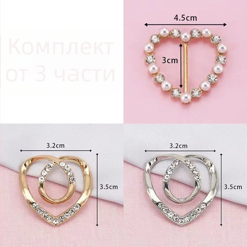 Аксесоар за тениска: възел на подгъва и фиксация на талията, метална сплав, прост стил, Пролет 2025