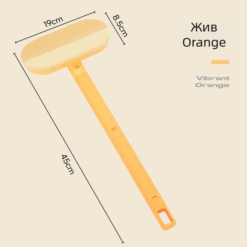 Четка за премахване на котешка козина за дивани, легла и килими — инструмент за събиране на косми, материали: PP и полиестерно влакно