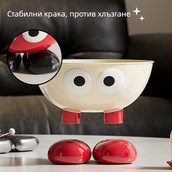 Купа за домашни любимци - неслизваща се, пластмасова, защита на врата, против преобръщане, Palo House