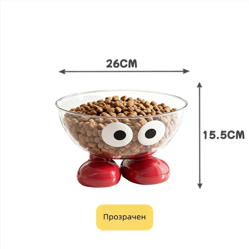 Купа за домашни любимци - неслизваща се, пластмасова, защита на врата, против преобръщане, Palo House