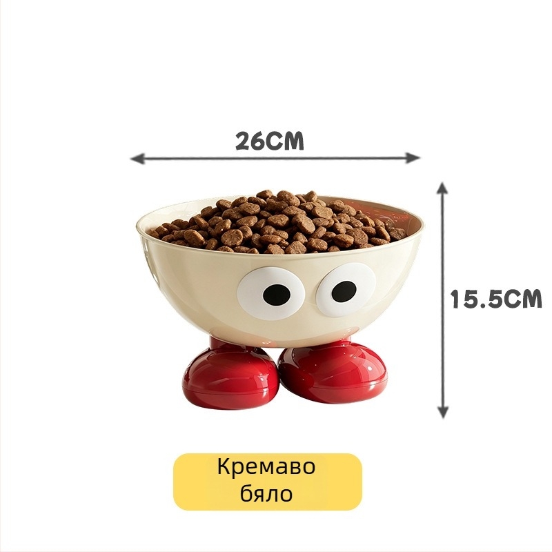 Миска за домашни любимци – антихлъзгаща се, защита на шията, против преобръщане | Материал: пластмаса; Марка: Palo House; Категория: храна за домашни любимци; Подходяща за корпоративни подаръци