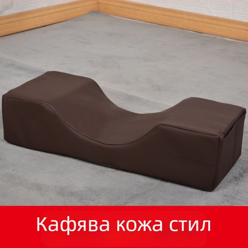 U-образена възглавница за шията с паметна пяна и кристално кадифено покритие, модерен минималистичен дизайн, за възрастни, подходяща за странично спане