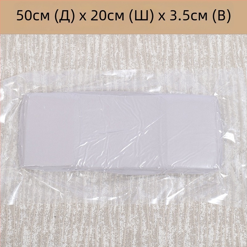 U-образена възглавница за шията с паметна пяна и кристално кадифено покритие, модерен минималистичен дизайн, за възрастни, подходяща за странично спане