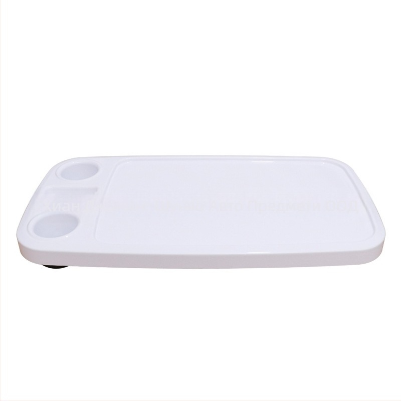 Jia Ningshun Правоъгълна RV повдигаща маса със слот за две чаши, ABS пластмаса, сваляема, монтаж тип карта