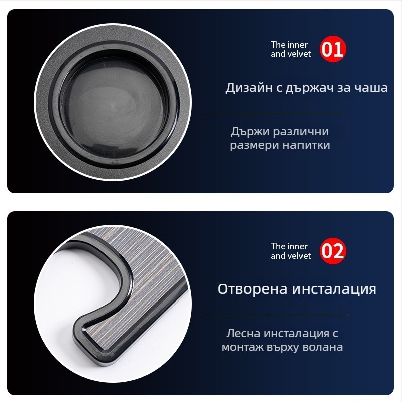 Автомобилна масичка за волан – преносима универсална офисна дъска за лаптоп, Jumeng, мултифункционална