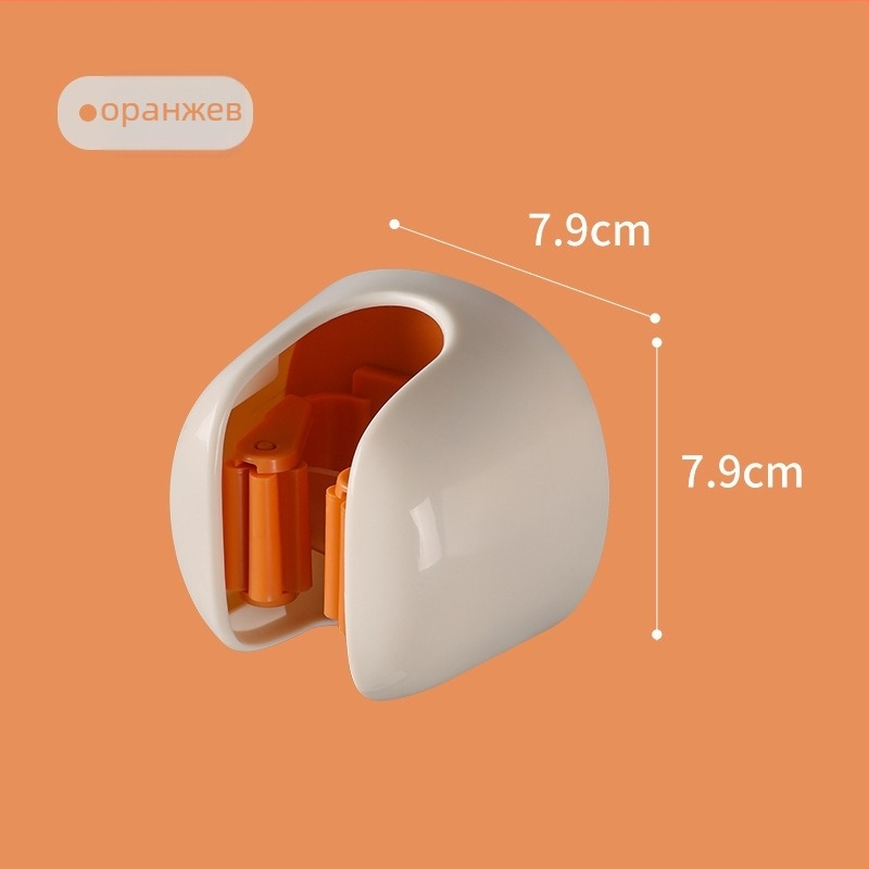 Скандинавски държач за моп и метла, стенен монтаж без пробиване, за баня и общежитие, ABS, тегло 80, електроплакиран финиш, стил лайт лукс