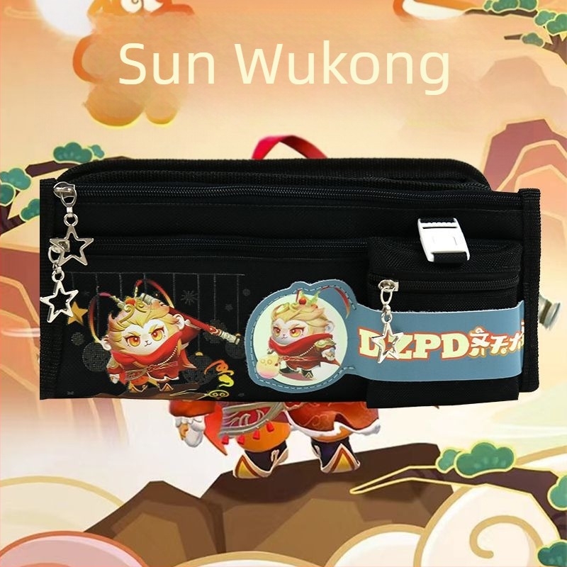 Monkey King платнен пенал за моливи, за момичета, детски стил