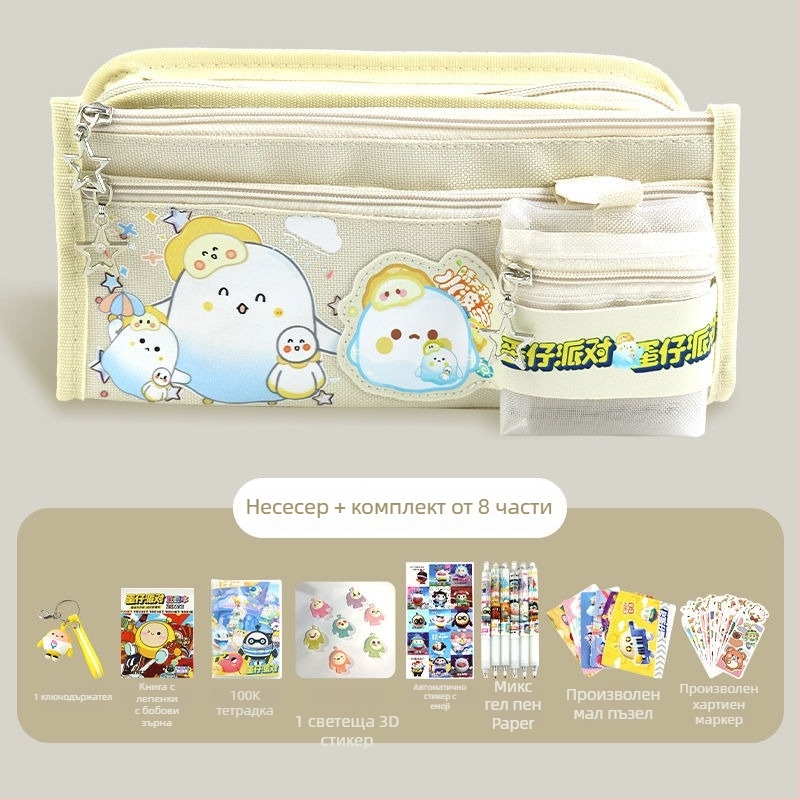 Monkey King платнен пенал за моливи, за момичета, детски стил