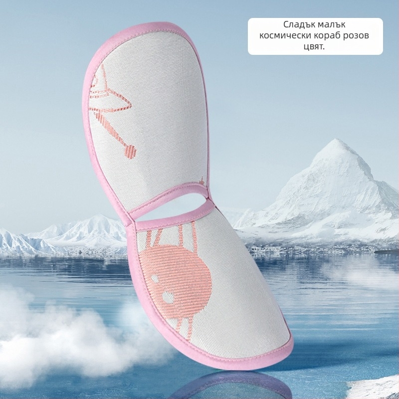 Drizzle Бебешка подложка за ръце, дишаща айс силик материя, за 0-12 месеца, бебешки мат