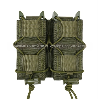 MOLLE-монтирана тактическа талийна чанта с двойно бързо освобождаване, нейлонова външна част, подплата от полиестер, проветлива, износоустойчива и разширяема за спорт на открито
