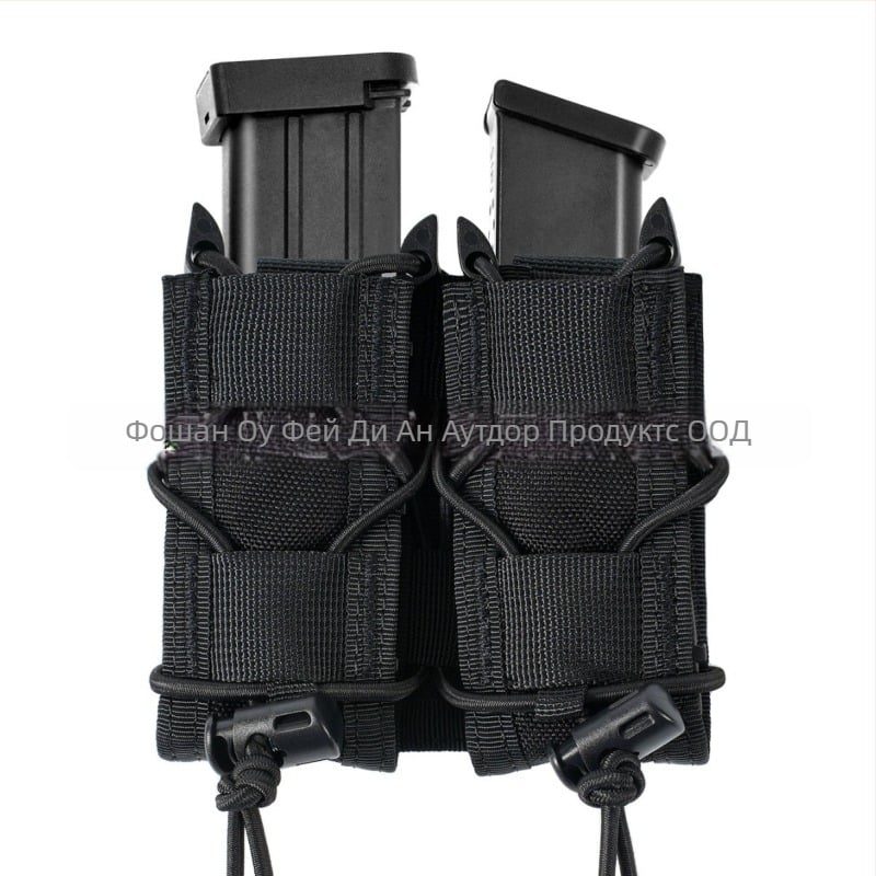 MOLLE-монтирана тактическа талийна чанта с двойно бързо освобождаване, нейлонова външна част, подплата от полиестер, проветлива, износоустойчива и разширяема за спорт на открито