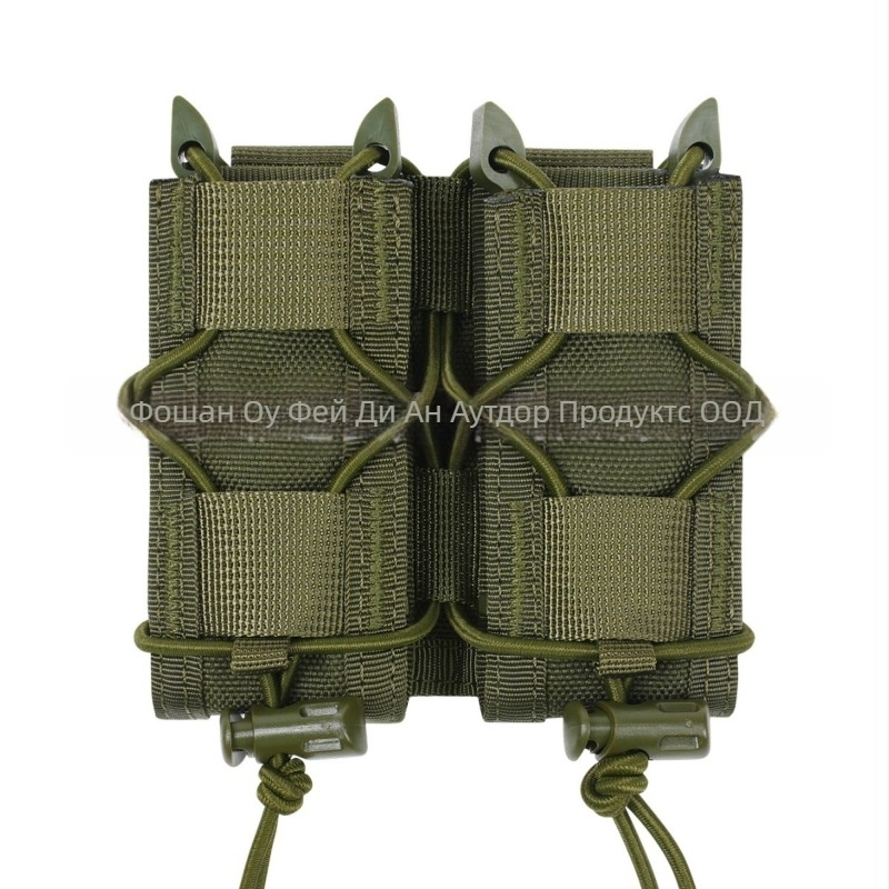 MOLLE-монтирана тактическа талийна чанта с двойно бързо освобождаване, нейлонова външна част, подплата от полиестер, проветлива, износоустойчива и разширяема за спорт на открито