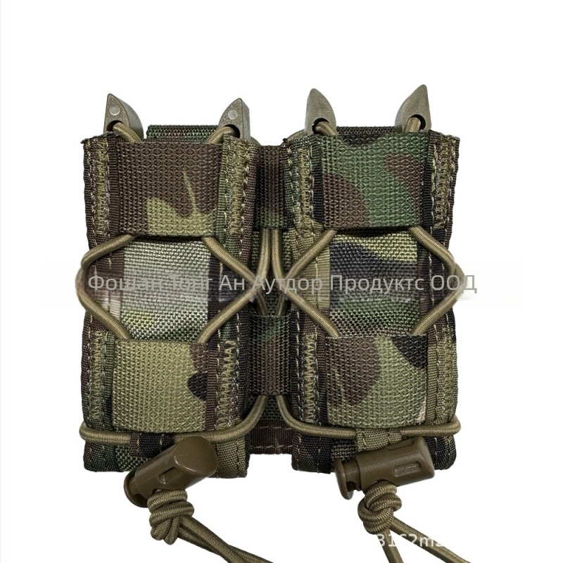 MOLLE-монтирана тактическа талийна чанта с двойно бързо освобождаване, нейлонова външна част, подплата от полиестер, проветлива, износоустойчива и разширяема за спорт на открито