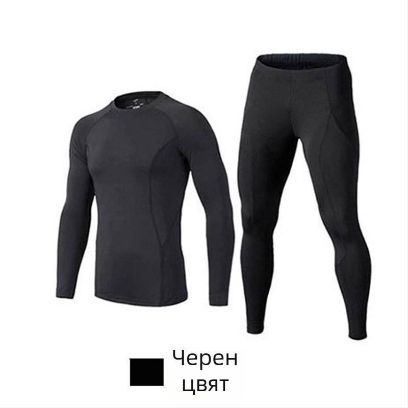 Мъжки спортен комплект за плуване – бързосъхнеща Milk Silk полиестер 95% с подплата от Spandex 5%, едноцветен; мултиспорт за бягане, фитнес, баскетбол и плуване; тегло 196–442 г