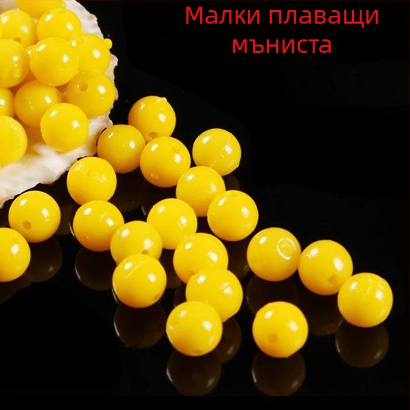 Crappie примамка - гранулирана мека примамка, комплект гранули, плаващи мъниста, висока плавучност, за Black Carp, Carp, Crucian Carp и Grass Carp