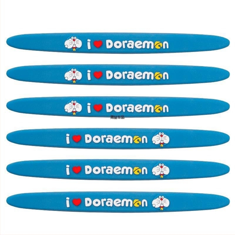 Shengyi силиконова защита за дръжката на автомобилната врата – самозалепваща се инсталация, карикатурен дизайн