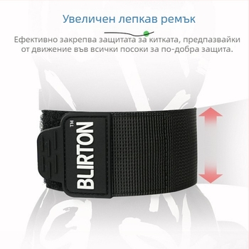 MTskier Детски ски ръкавици с киткова защита - водоустойчива полиестерна материя, антихлъзгащи