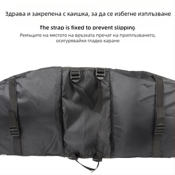 XW платнена задна чанта за велосипед, модел Bicycle Rear Camel Bag