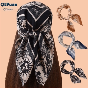 Rz7020 Шал от памук с шарка херингойн и принт в стил артистичен винтидж