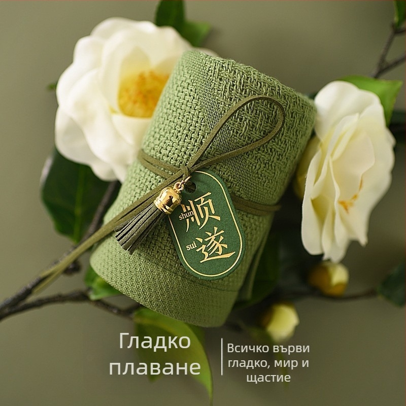 Manlipai памучна подаръчна кърпа за сватби, опакована в пакет