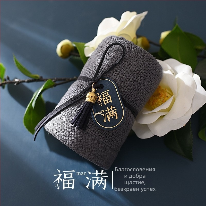 Manlipai памучна подаръчна кърпа за сватби, опакована в пакет