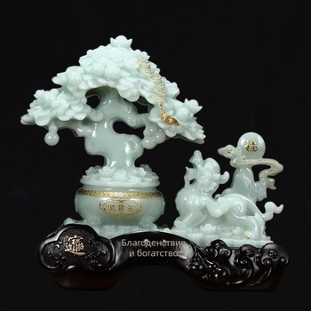 Резинова Pixiu украса за дневна, антре и офис, китайски стил, марка Yixiansen