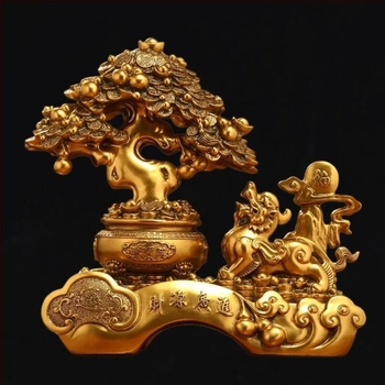 Резинова Pixiu украса за дневна, антре и офис, китайски стил, марка Yixiansen