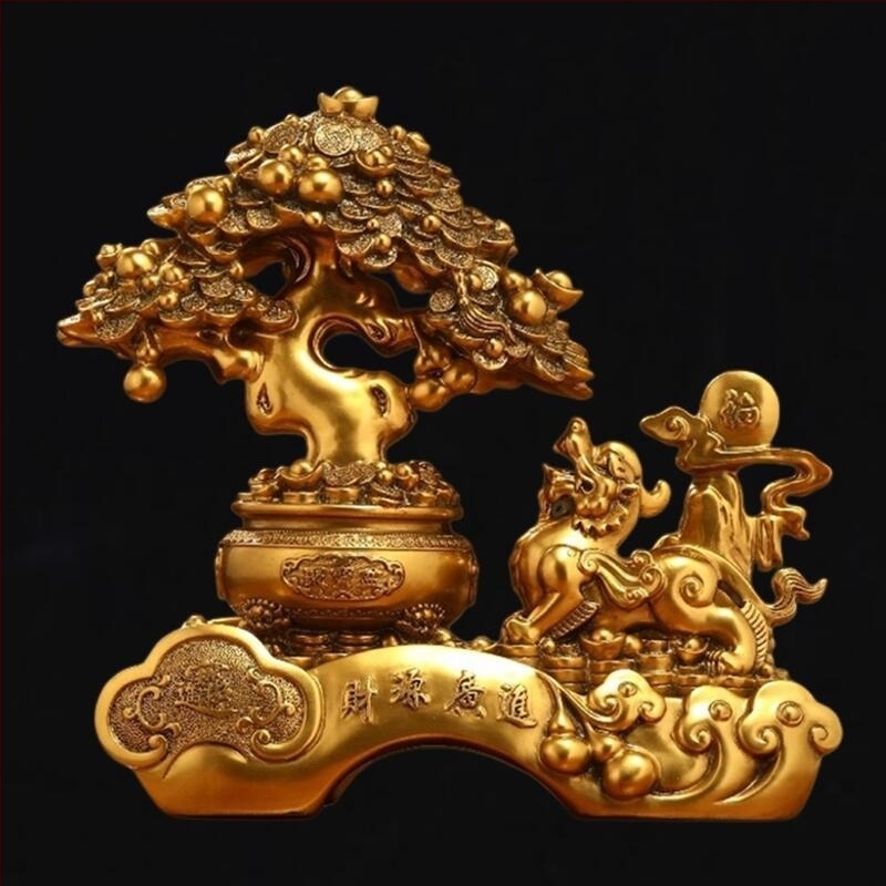 Резинова Pixiu украса за дневна, антре и офис, китайски стил, марка Yixiansen