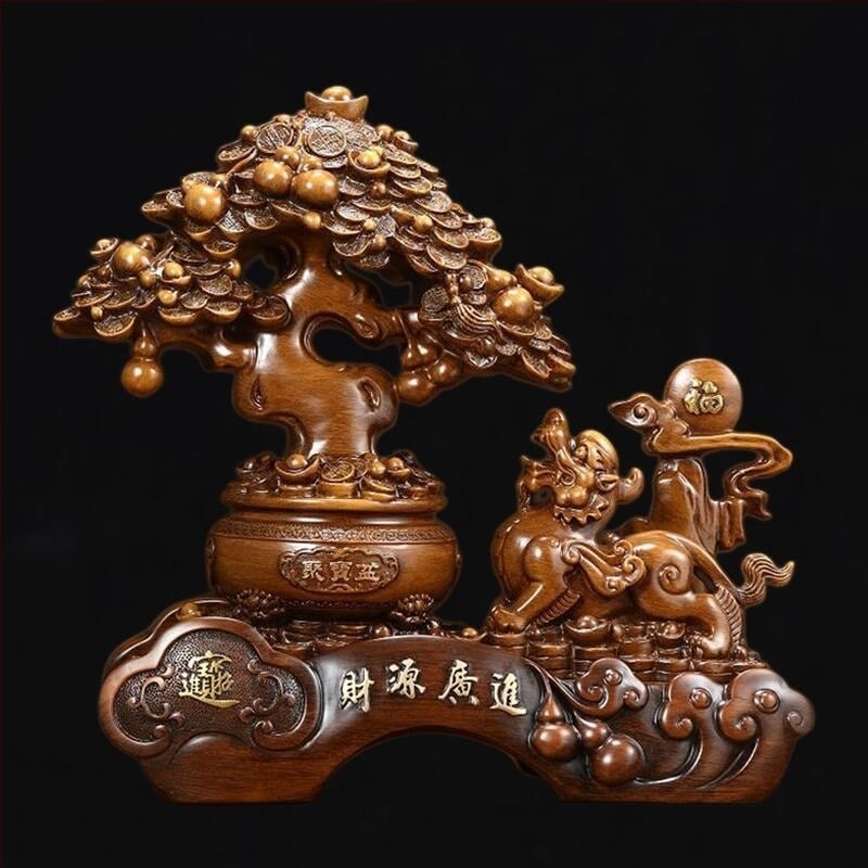 Резинова Pixiu украса за дневна, антре и офис, китайски стил, марка Yixiansen