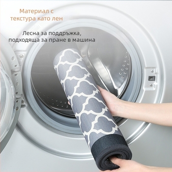 Кухненска пътека от лен - абсорбира вода и мазнини, против подхлъзване, водоустойчива