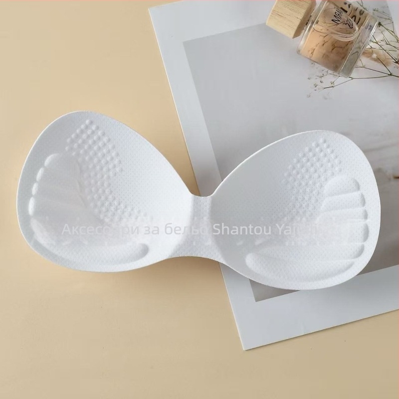 Безшевни памучни подплънки за бюст – дишащи, без следи; Материал: памук; Функция: дишащи, без следи; Пускане на пазара: пролет 2025; Произход: Шанту