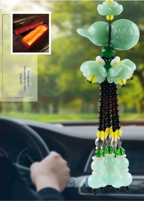 Автомобилна висулка Che geming – Liuli, традиционен китайски стил, интериорна украса, аксесоари за автомобил