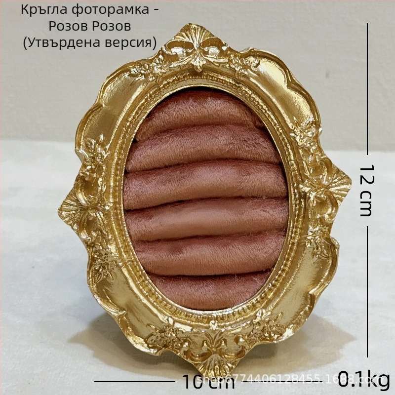 Jin xiao Дисплей за бижута - метална рамка с велурен корпус, квадратен дизайн, изработка от желязо, едночастна конструкция