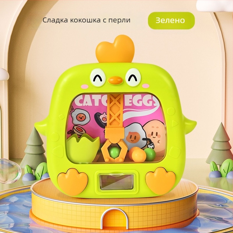 Настолна игра за деца — пластмасова, интерактивна пъзел-игра за координация ръка-око, възраст 4–6 години