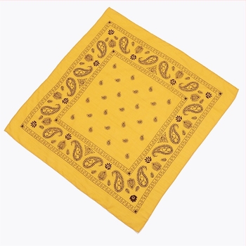 Jiechen Clothing Тенсел квадратен шал – печатен уличен стил хип-хоп, многофункционален спортен шал, 100% лиоцел