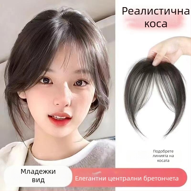 Аксесоар за глава с френски кичури, обемен ефект и безшевна фиксация на челото — пролет 2025