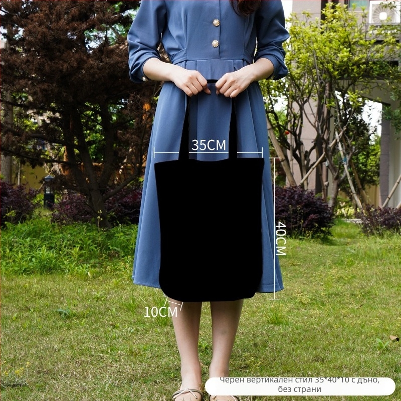 Платнена торба за носене с лого — персонализирана; печат на лого; методи на печат: топлинен трансфер, ситопечат; модел 25CX01; марка Chuxin