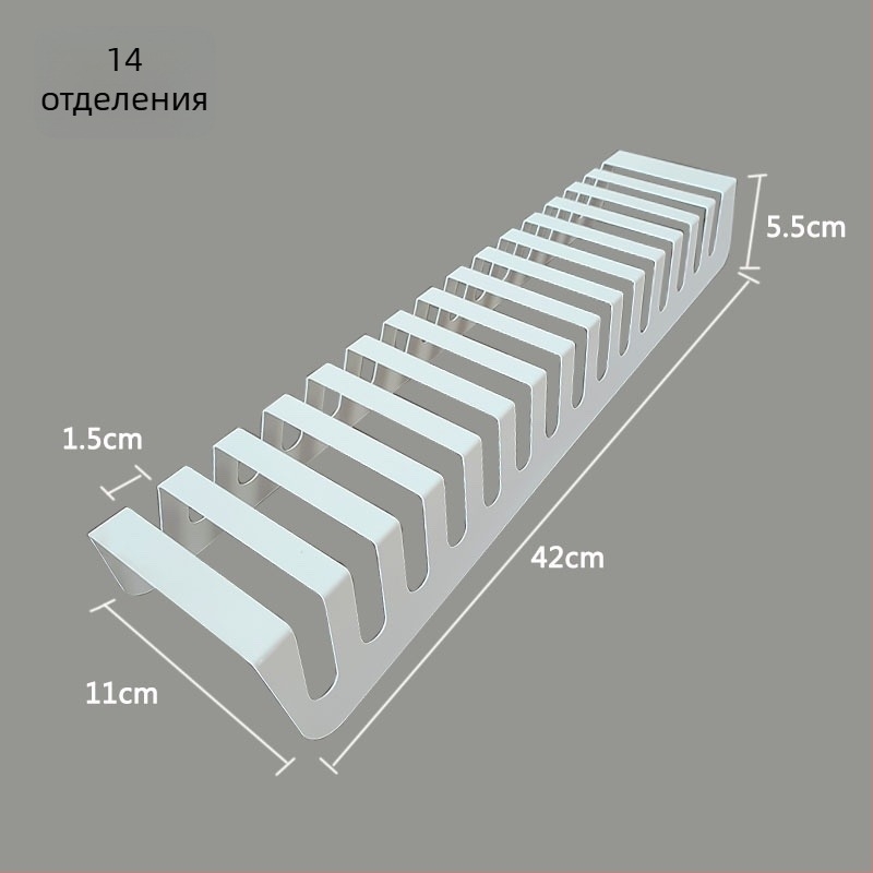 Стойка за снимане отгоре за телефони и таблети с много слотове и настолно централизирано зареждане (ABS пластмаса)