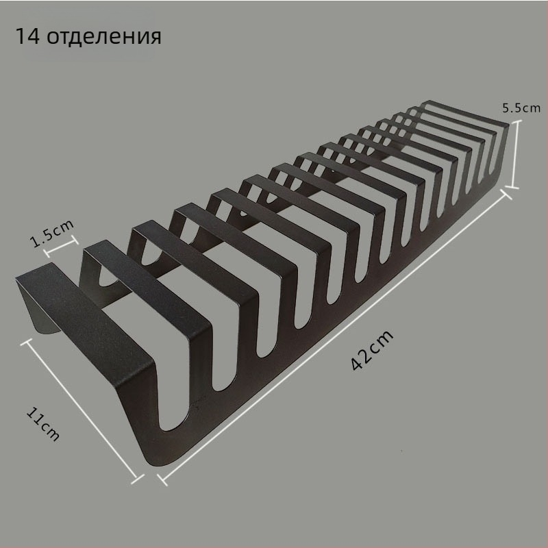 Стойка за снимане отгоре за телефони и таблети с много слотове и настолно централизирано зареждане (ABS пластмаса)