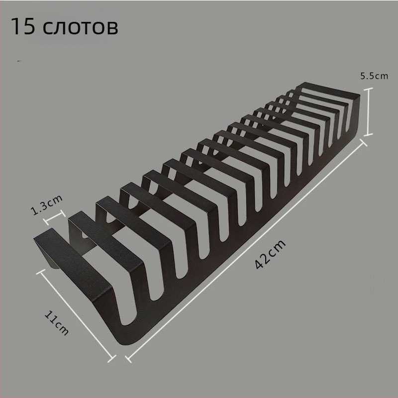 Стойка за заснемане отгоре за множество телефони и таблети с множество слотове за съхранение и централизирано зареждане на бюрото – ABS пластмаса