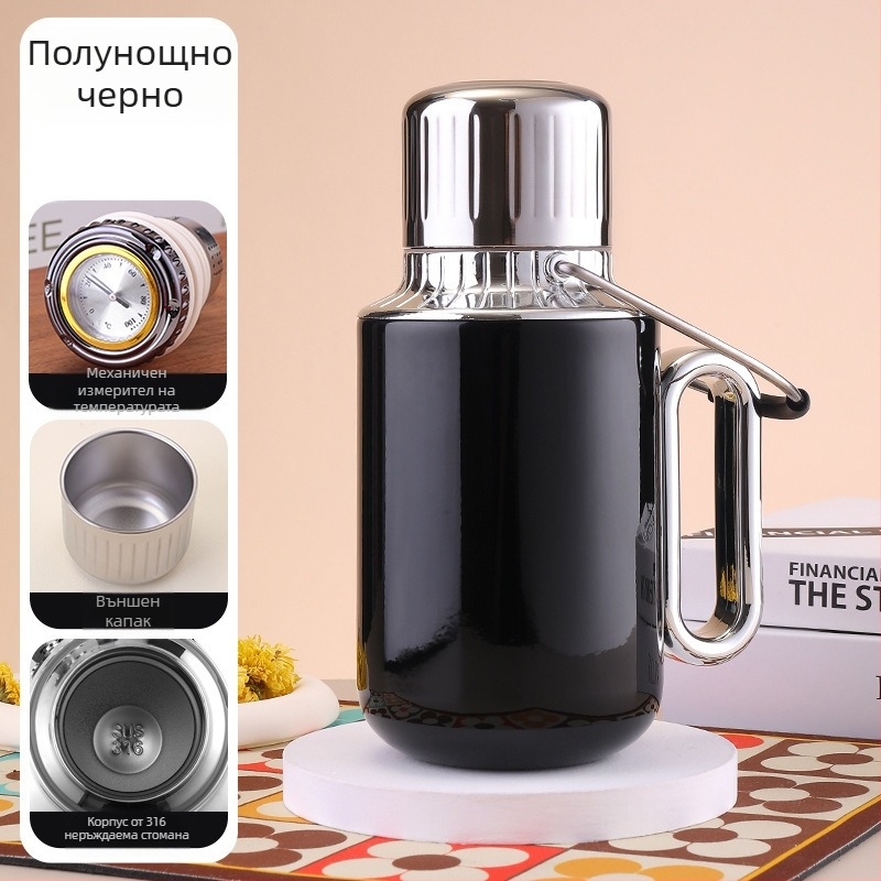 Meng yao термос бутилка, casual стил (316 неръждаема стомана; изолация 6-12 часа; печат на лого наличен)