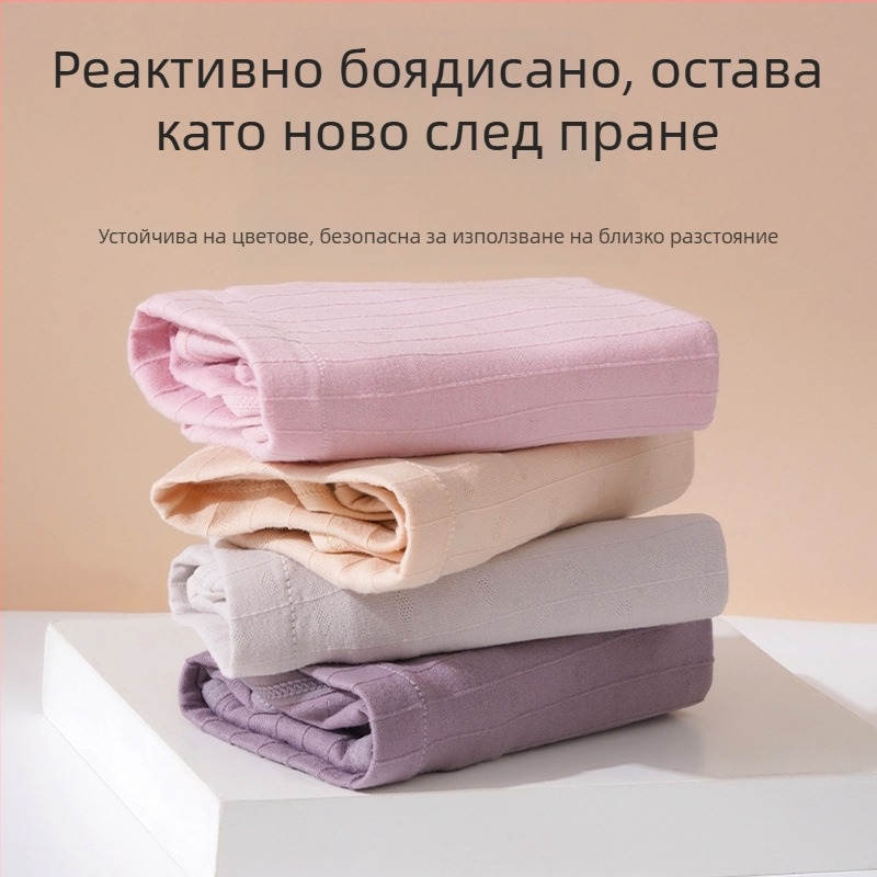 Бременни дамски долнища с висока талия и подкрепа за корема, дишащ памучен плат 90–95%, джакардова тъкан, памучна подплата