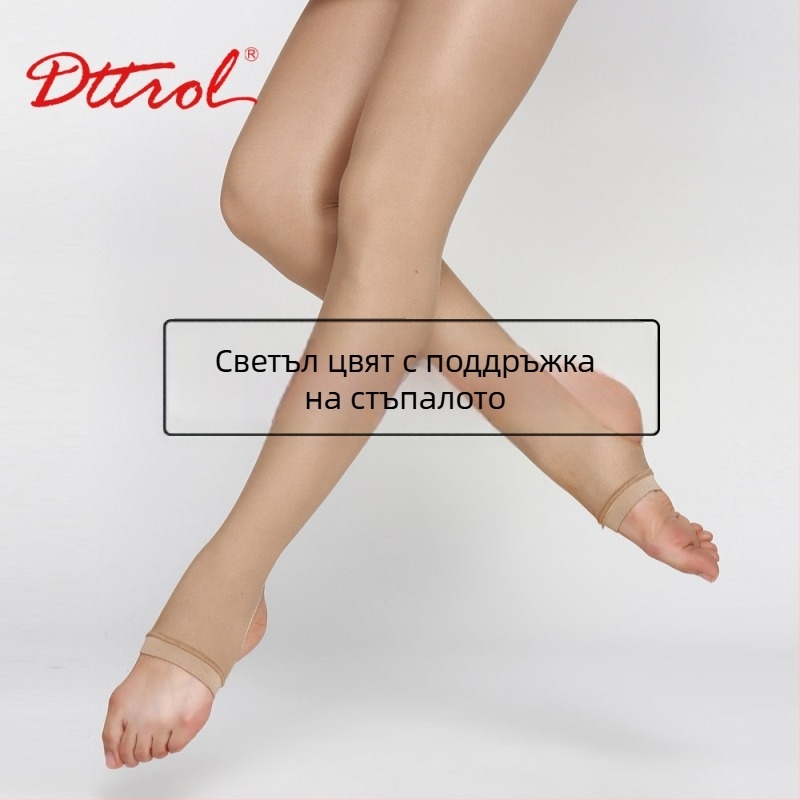 Кадифени йога чорапогащи с 70–80% спандекс, повдигане на седалището, оформящи, тънки, със стъпало