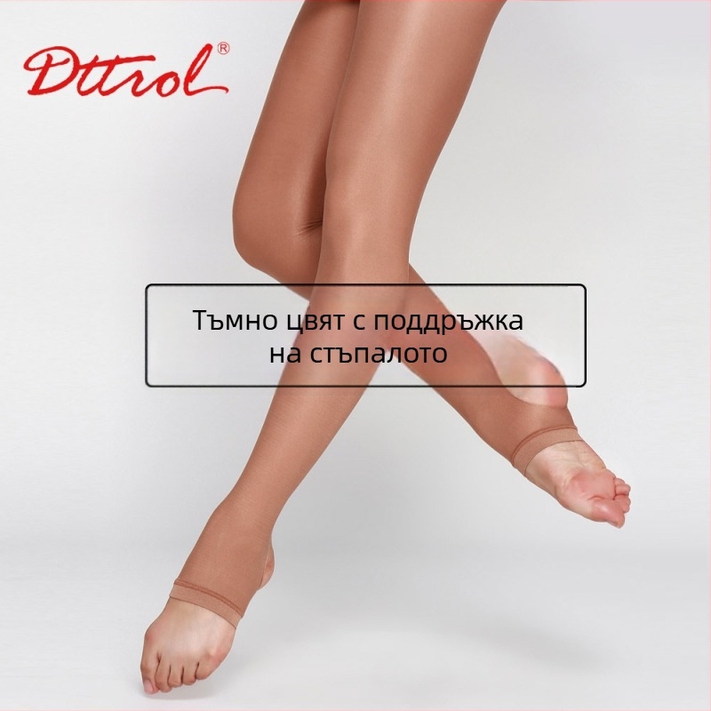 Кадифени йога чорапогащи с 70–80% спандекс, повдигане на седалището, оформящи, тънки, със стъпало