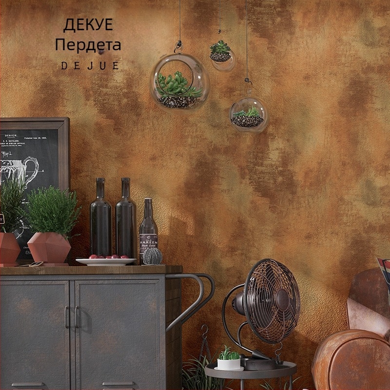 PVC стенно покритие – индустриален стил, Dejue марка, качество: квалифициран продукт