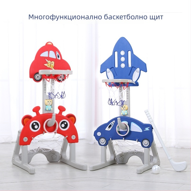 Вътрешна регулируема баскетболна стойка за деца — домашна употреба, марка Jooboa, тегло 2.2 кг; размер на опаковката 57.5×11.5×38 см; персонализиране налично