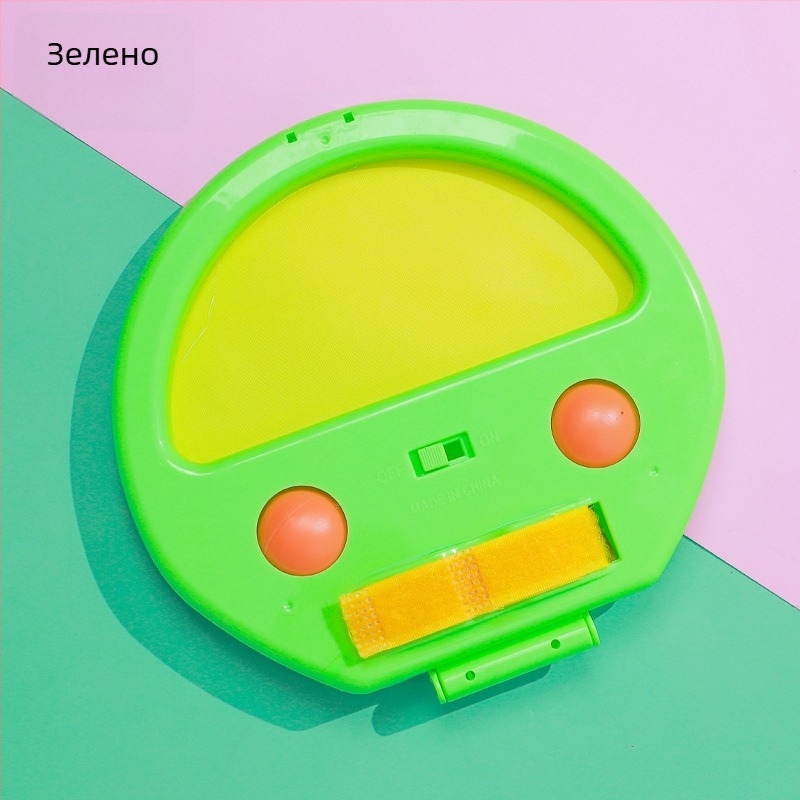 Двойна тренировъчна топка за родители и деца за хвърляне и улов – вътрешно забавление за тенис на маса (материал: найлонова тъкан; марка: Jian Ling; произход: Гуандун; категория: тенис на маса)